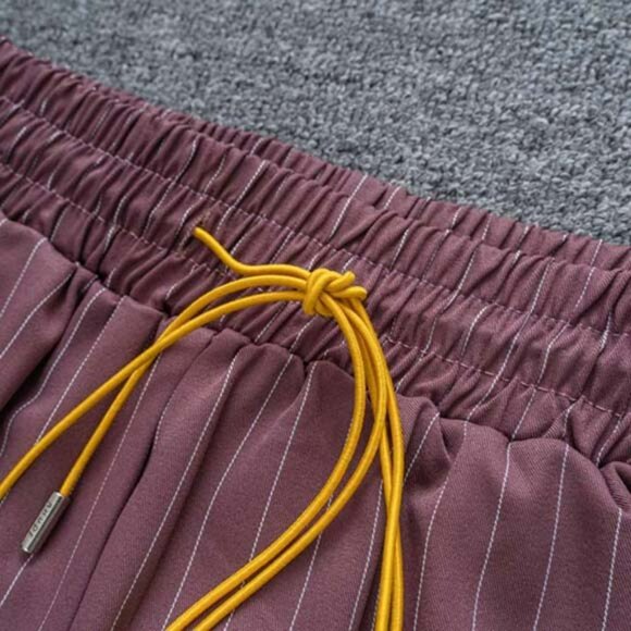 Rhude Jacquard Check Embroidered Logo Shorts Pink - Picture 10 of 11